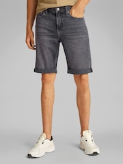 Calvin Klein Grey Slim Shorts - Image 1 of 6