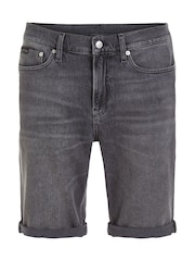Calvin Klein Grey Slim Shorts - Image 5 of 6
