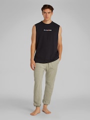 Calvin Klein Black 100% Cotton Pride Lounge Tank Top - Image 2 of 5
