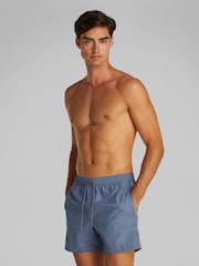 Calvin Klein Grey Medium Swim Shorts With Drawstring 5 Pack - Image 1 of 5