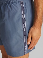 Calvin Klein Grey Medium Swim Shorts With Drawstring 5 Pack - Image 4 of 5