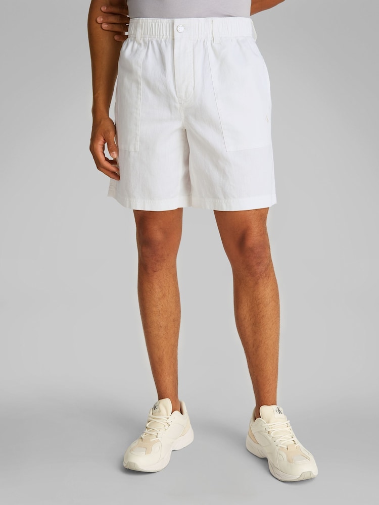Calvin Klein White Shorts - Image 1 of 7