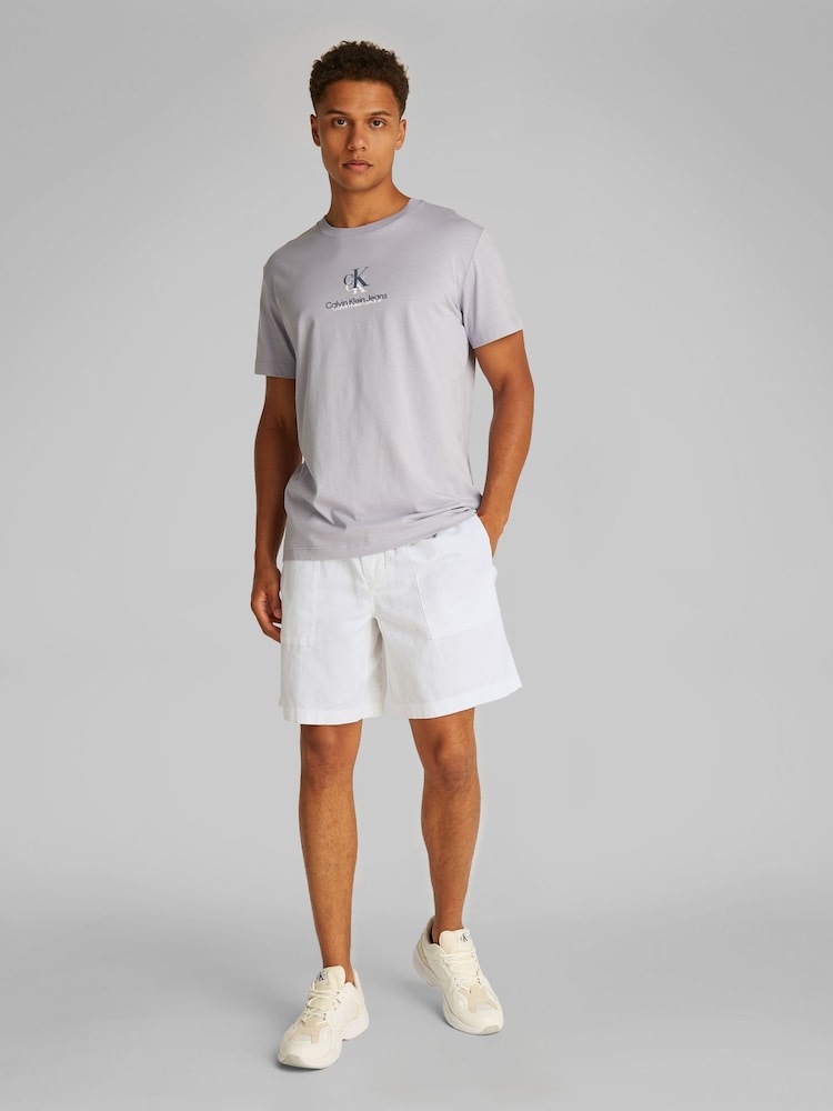 Calvin Klein White Shorts - Image 2 of 7