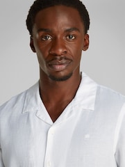 Calvin Klein White/Black Essential Padded Shirt - Image 4 of 6