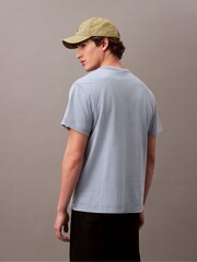 Calvin Klein Blue 100% Cotton Short Sleeve T-Shirt - Image 1 of 1