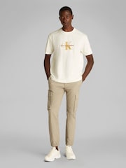 Calvin Klein Grey Skinny Cargo Trousers - Image 2 of 7