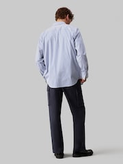 Calvin Klein Blue Pull On Straight Cargo Trousers - Image 3 of 5