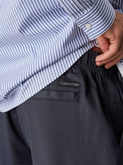 Calvin Klein Blue Pull On Straight Cargo Trousers - Image 4 of 5