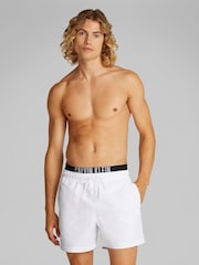 Calvin Klein White Intense Power Shorts - Image 1 of 5