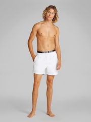 Calvin Klein White Intense Power Shorts - Image 2 of 5