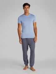 Calvin Klein Blue Cooling Pyjama T-Shirt - Image 2 of 5