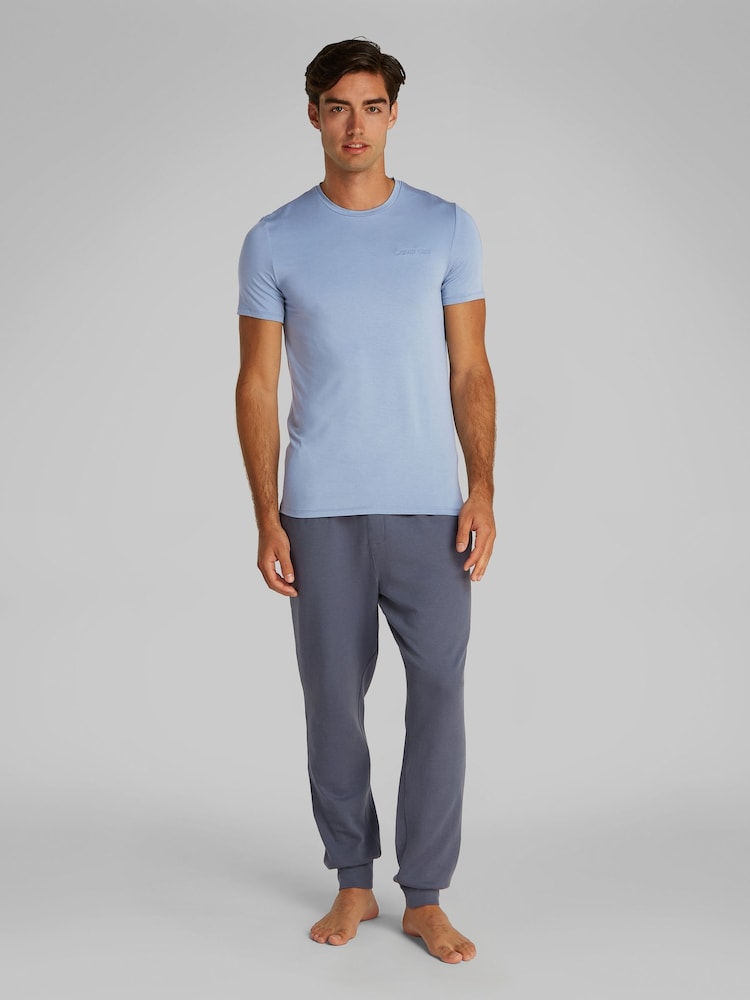Calvin Klein Blue Cooling Pyjama T-Shirt - Image 2 of 5