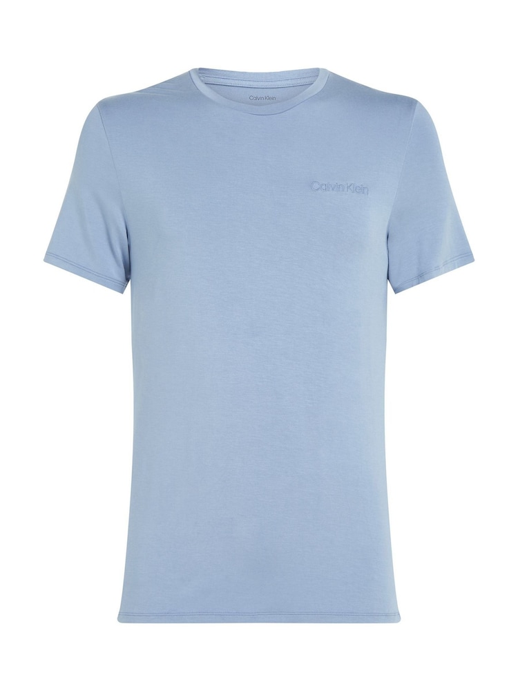 Calvin Klein Blue Cooling Pyjama T-Shirt - Image 5 of 5