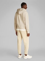 Calvin Klein Cream 100% Cotton Applique Hoodie - Image 3 of 6