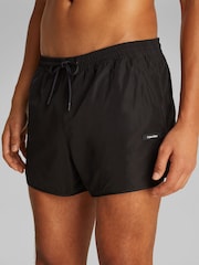 Calvin Klein Black Short Runner Swim Shorts - Image 4 of 5
