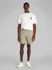 Calvin Klein Washed Cargo Shorts - Изображение 2 из 7