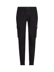 Calvin Klein Black Skinny Cargo Trousers - Image 5 of 6