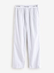 Calvin Klein Blue 100% Cotton Poplin Pyjama Trousers - Image 1 of 1