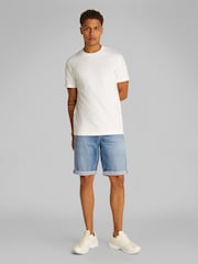 Calvin Klein Blue Slim Shorts - Image 2 of 6