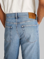 Calvin Klein Blue Slim Shorts - Image 4 of 6