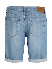 Calvin Klein Blue Slim Shorts - Image 6 of 6