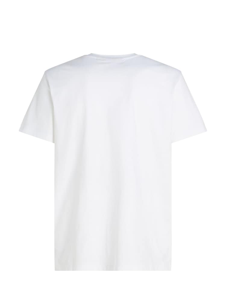 Calvin Klein Off White Monogram logo T-Shirt - Image 6 of 6