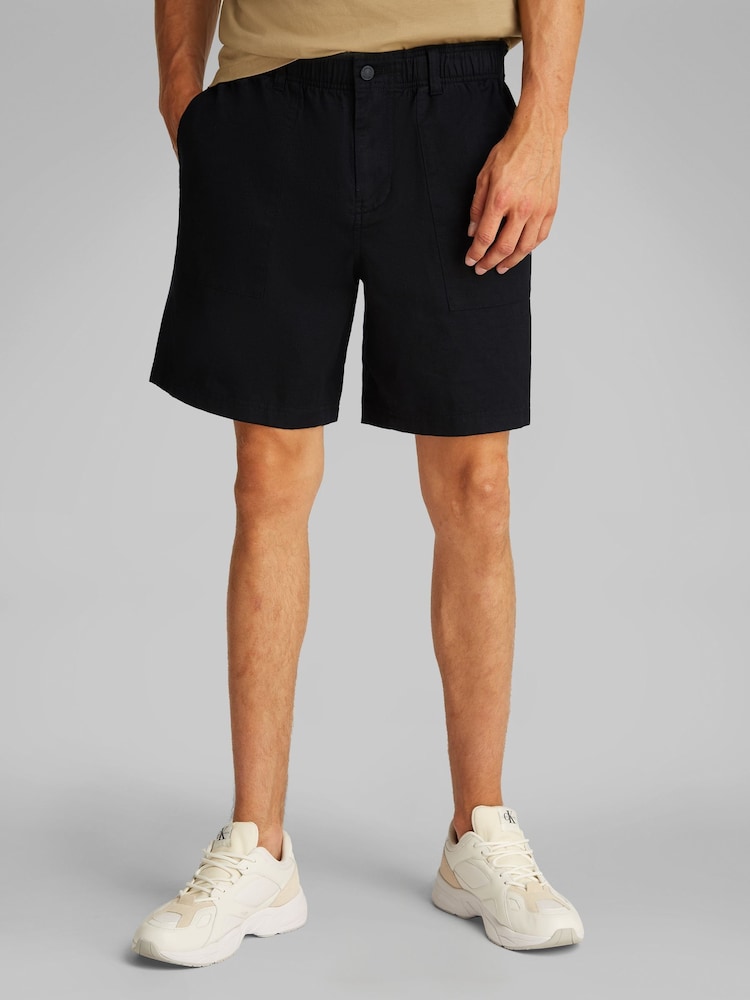 Calvin Klein Black Shorts - Image 1 of 7 Calvin Klein Black Shorts - Image 1 of 7