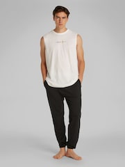 Calvin Klein White 100% Cotton Pride Lounge Tank Top - Image 2 of 5