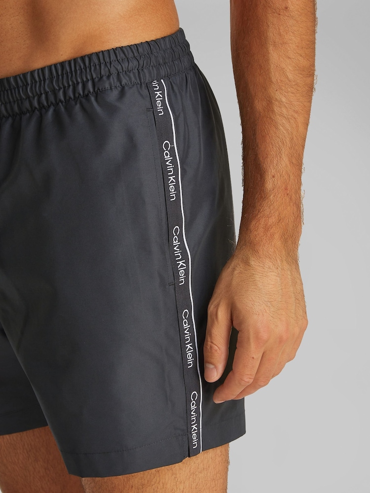 Calvin Klein Black Medium Swim Shorts With Drawstring 5 Pack - Image 4 of 5