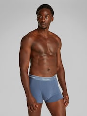 Azul - Calvin Klein Relaxed Icon Stretch Trunks 3 Pack - Imagen 2 de 5