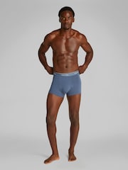 Azul - Calvin Klein Relaxed Icon Stretch Trunks 3 Pack - Imagen 3 de 5