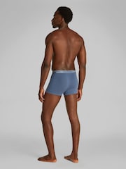 Azul - Calvin Klein Relaxed Icon Stretch Trunks 3 Pack - Imagen 4 de 5