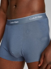 Azul - Calvin Klein Relaxed Icon Stretch Trunks 3 Pack - Imagen 5 de 5