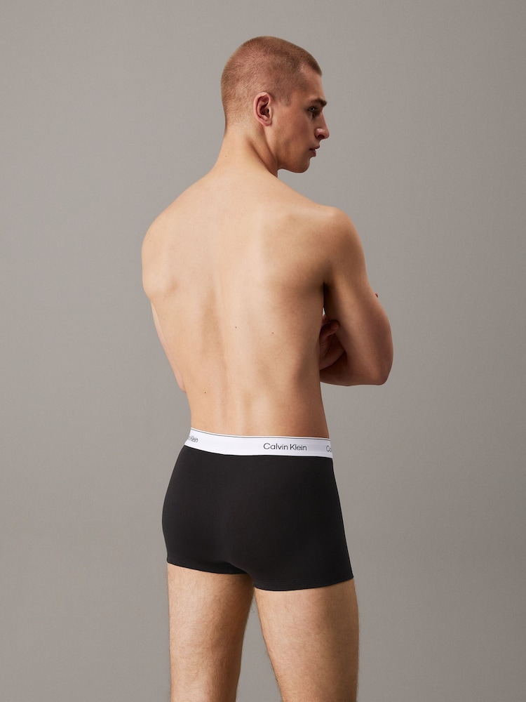 Bleu - Lot 3 boxers Calvin Klein ultra doux - Image 3 of 8