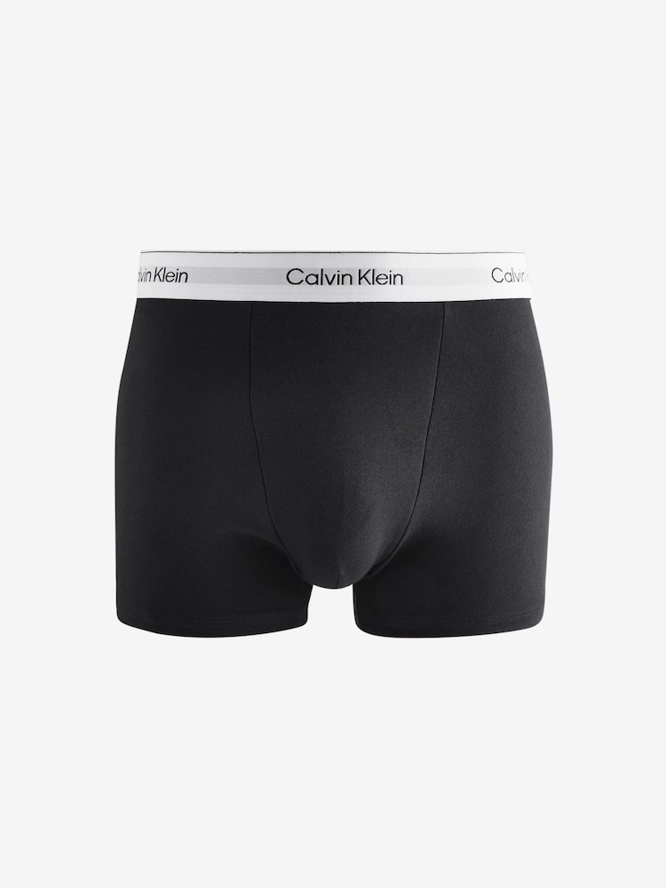 Bleu - Lot 3 boxers Calvin Klein ultra doux - Image 7 of 8