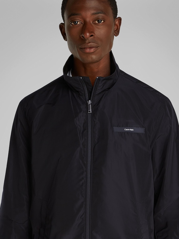 Calvin Klein Black Essential Padded Shirt - Image 2 of 6