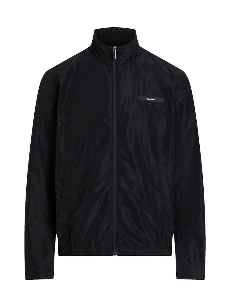 Calvin Klein Black Essential Padded Shirt - Image 3 of 6