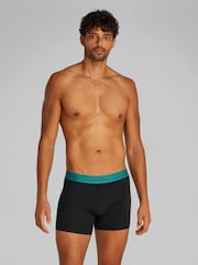 Calvin Klein Black Ground Medium Swim Shorts With Drawstring 5 Pack - Image 2 of 5