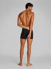 Calvin Klein Black Ground Medium Swim Shorts With Drawstring 5 Pack - Image 4 of 5