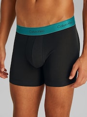 Calvin Klein Black Ground Medium Swim Shorts With Drawstring 5 Pack - Image 5 of 5
