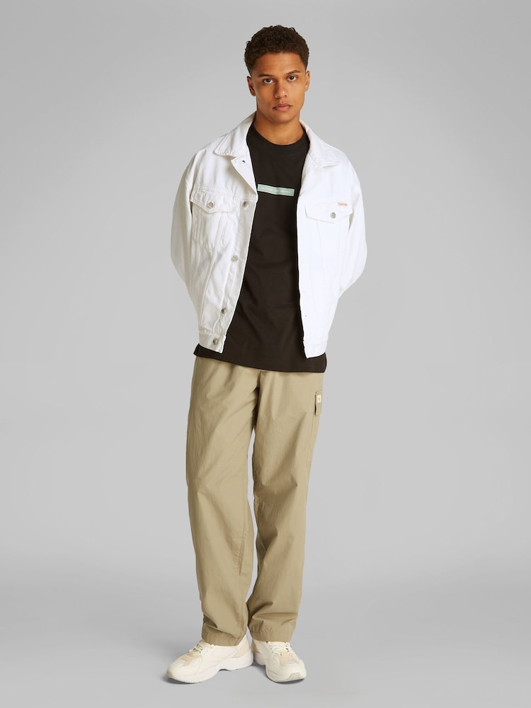 Calvin Klein Relaxed Denim Jacket - Image 2 of 7