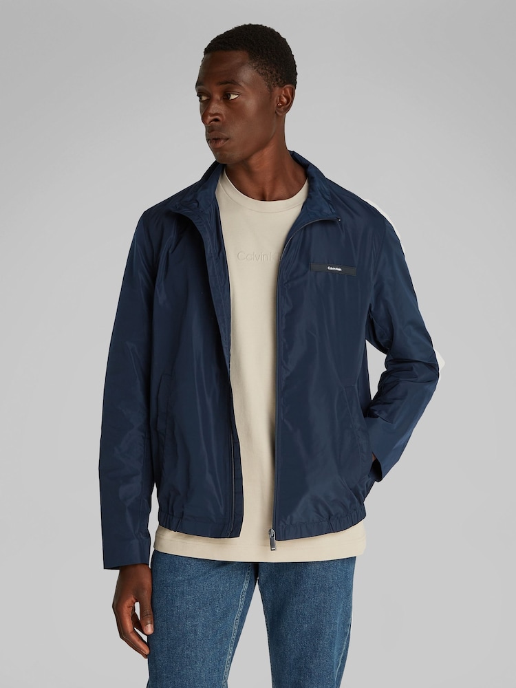 Calvin Klein Blue Essential Padded Shirt - Image 1 of 7