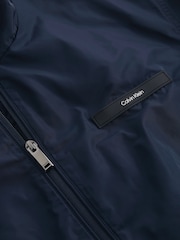 Calvin Klein Blue Essential Padded Shirt - Image 7 of 7