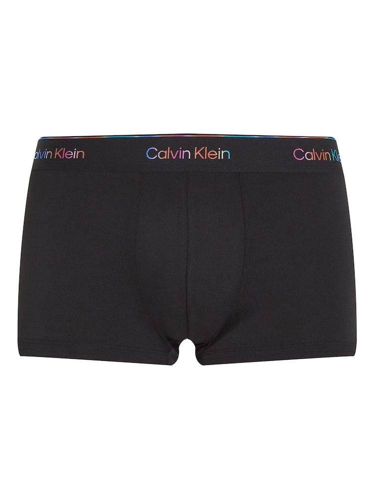 Calvin Klein Black Micro Stretch Pride Low Rise Trunk - Image 5 of 5