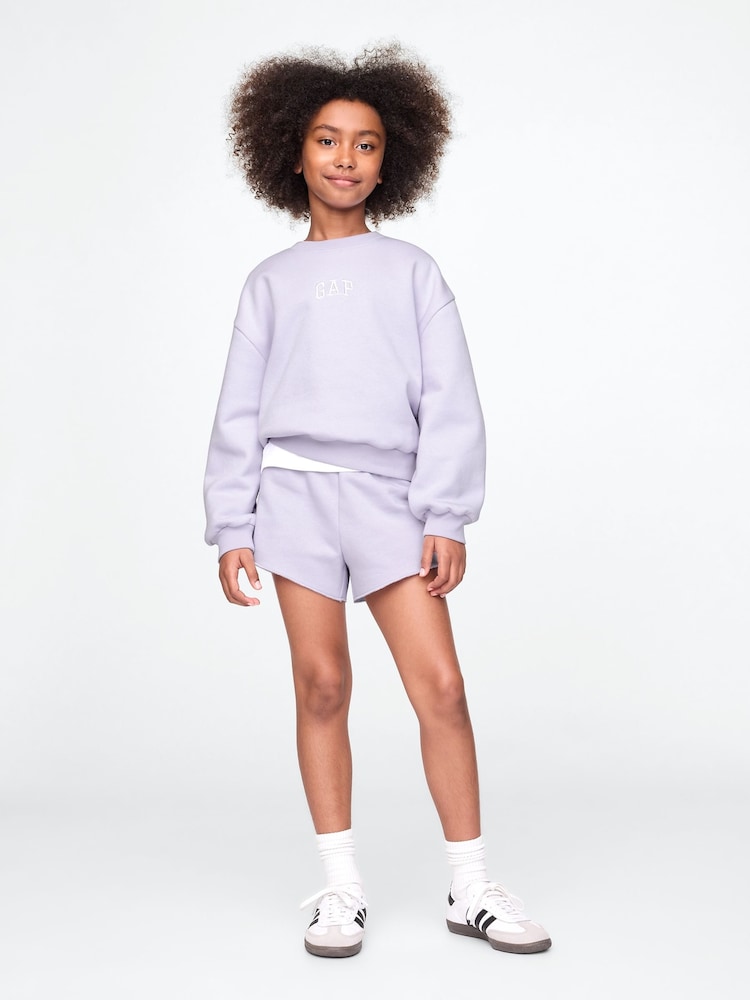 Paars - Gap vintage zachte joggingbroek (4-13jr) - Image 1 of 4