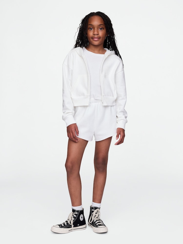 Wit - Gap vintage zachte joggingbroek (4-13jr) - Image 1 of 4