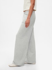 Gap Grey Vintage Soft Baggy Wide-Leg Joggers - Image 3 of 5
