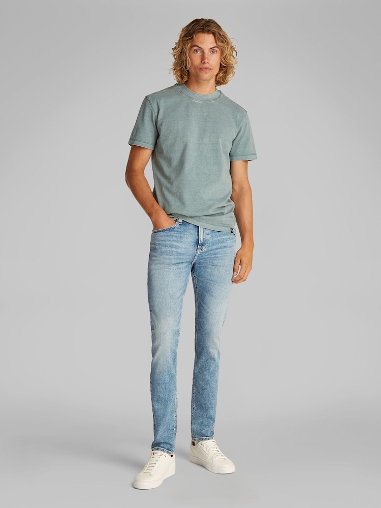 Calvin Klein Blue Skinny Jeans - Image 2 of 6 Calvin Klein Blue Skinny Jeans - Image 2 of 6