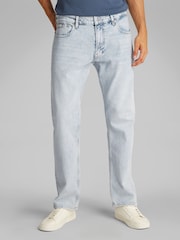 Calvin Klein Blue Slim Straight Jeans - Image 1 of 6