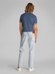 Calvin Klein Blue Slim Straight Jeans - Image 3 of 6